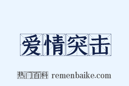 爱情突击是什么意思的图片
